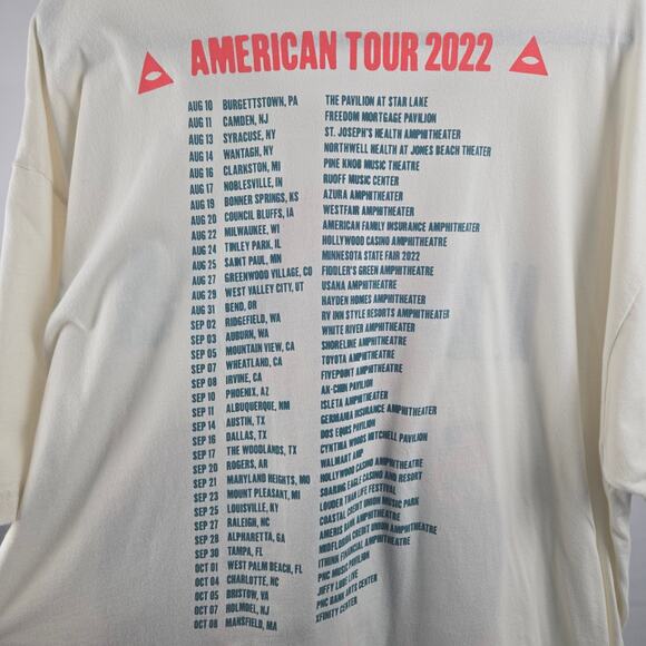 Alice in Chains Graphic Band Tee American Tour 2022 Size XXL - Picture 5 of 5